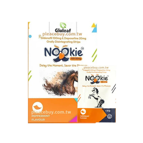 Nookie 雙效威而鋼口溶膜 120mg｜勃起＋延時雙效整合｜1 盒 / 10 片