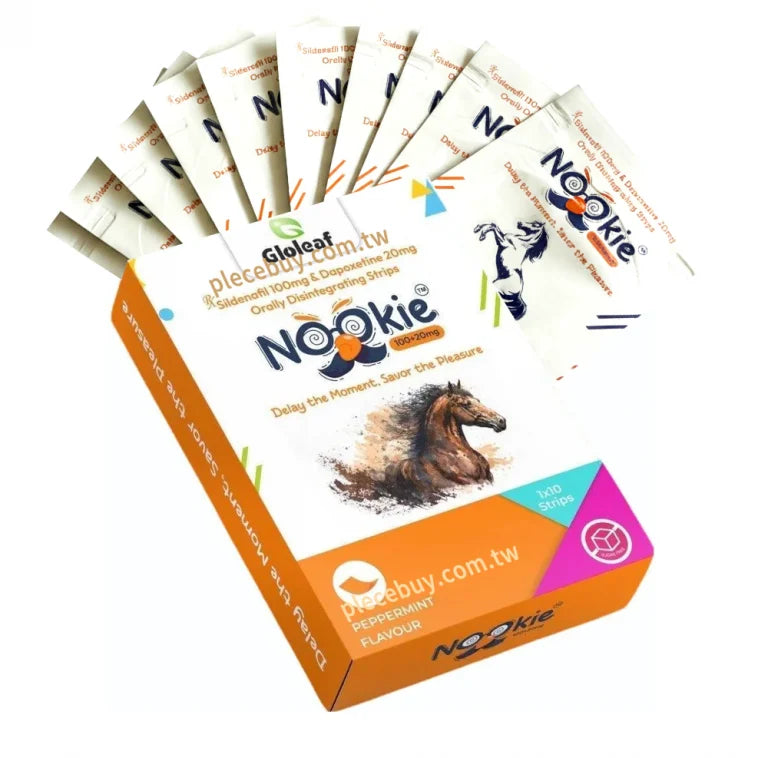 Nookie 雙效威而鋼口溶膜 120mg｜勃起＋延時雙效整合｜1 盒 / 10 片